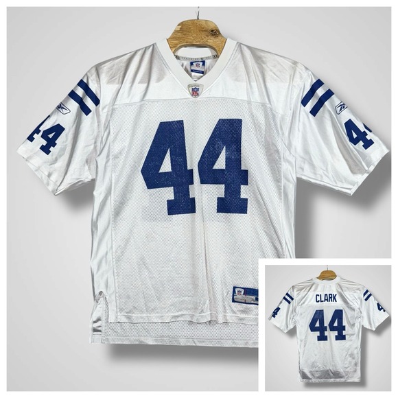 Reebok NFL Indianapolis Colts‎ Dallas Clark Football Jersey Mens Large - Picture 1 of 10
